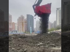 triturador de balde rochas de campo importar motor hidráulico de alta frequência de vibração triturador de balde