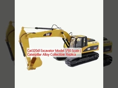 Cat320dl Excavador Modelo 1/50 Escala Caterpillar Reprodução Colecionável