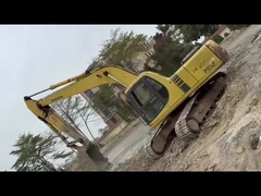 Excavadora Komatsu PC200-6 Usada Motor reformado Equipamento de construção de minas