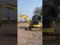 Excavadora Mini Komatsu PC35 Certificada Utilidade de Manutenção Construção Paisagística