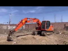 Excavadora usada Doosan DX150LC 15Ton Capacidade Serviço completo História Construção Mineração Movimentação de terras