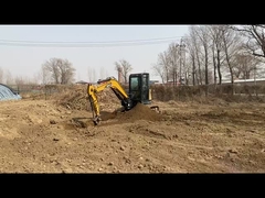 Excavadora mini utilizada para trabalhos florestais SY16C SY18C SY26U SY35U SY50U Mini Excavadora de rastreamento