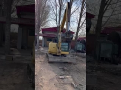 Motor de escavadeira Komatsu de carga pesada com pressão no solo de 30,7 kPa e peso operacional de 5