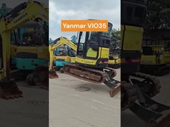 Excavadora Yanmar VIO35 de segunda mão