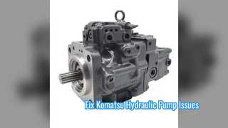 Solução de substituição da bomba hidráulica Komatsu PC55