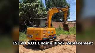 Peças de substituição duráveis ​​do bloco de cilindro do motor de ISUZU 4JJ1