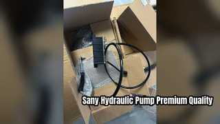 Bomba de motor de ventilador hidráulico Sany 60248398 peças de alta qualidade