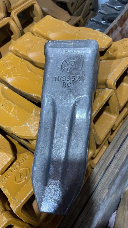 Acero ligado Excavadora Balde Dentes Forjando Forja IU3352 Dentes de rocha Para Gato E320