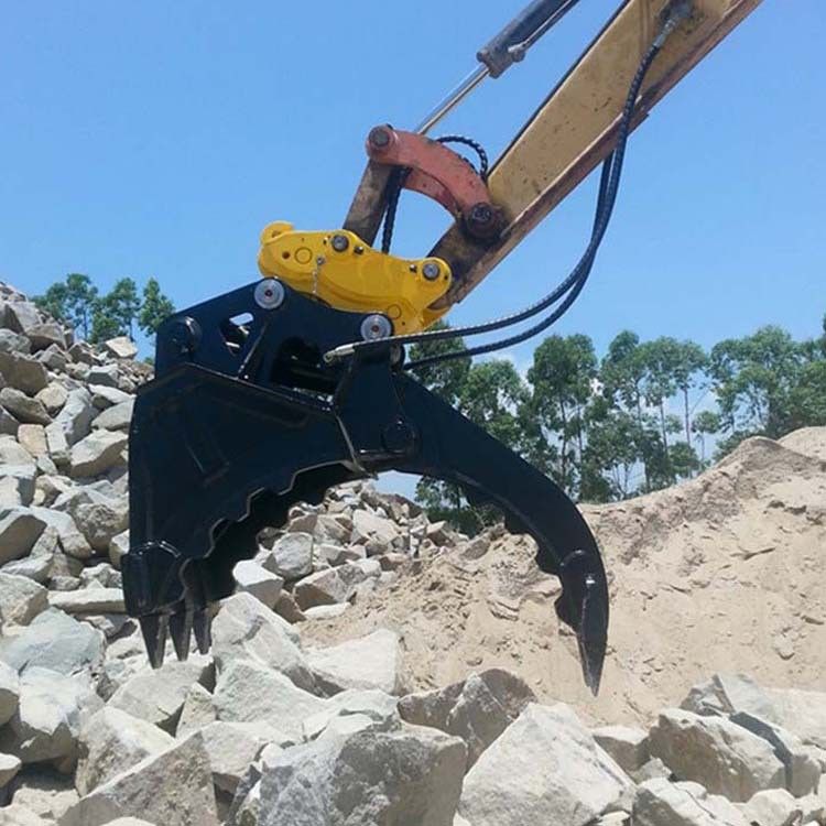 Carregamento Descarregamento Excavadora Grampos de polegar de balde Mecânico Mini Polegar de balde grande usado para DH55