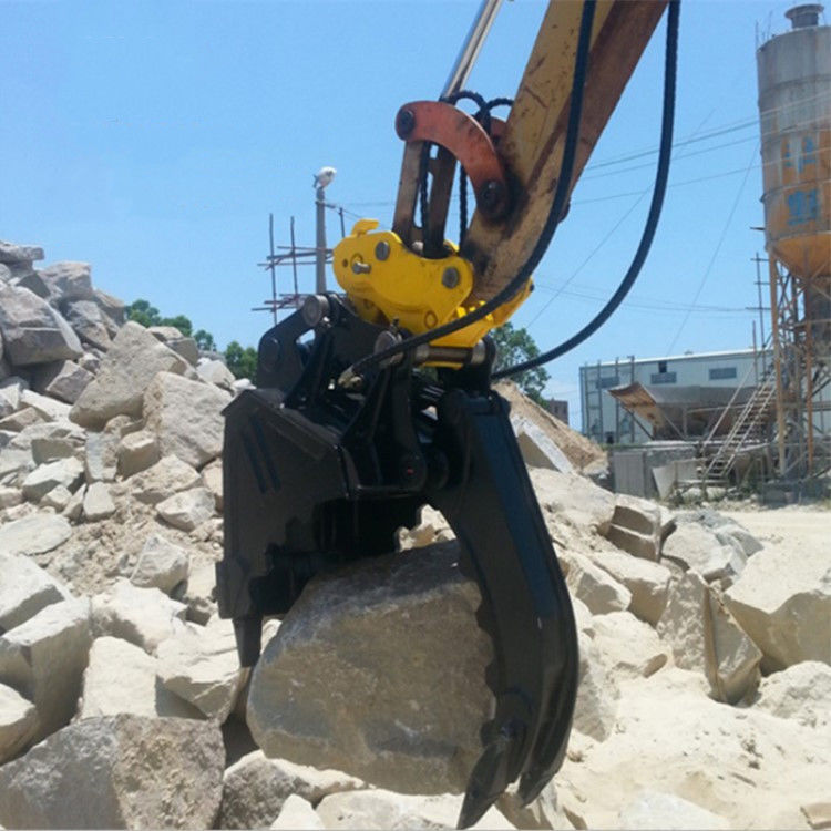 Carregamento Descarregamento Excavadora Grampos de polegar de balde Mecânico Mini Polegar de balde grande usado para DH55