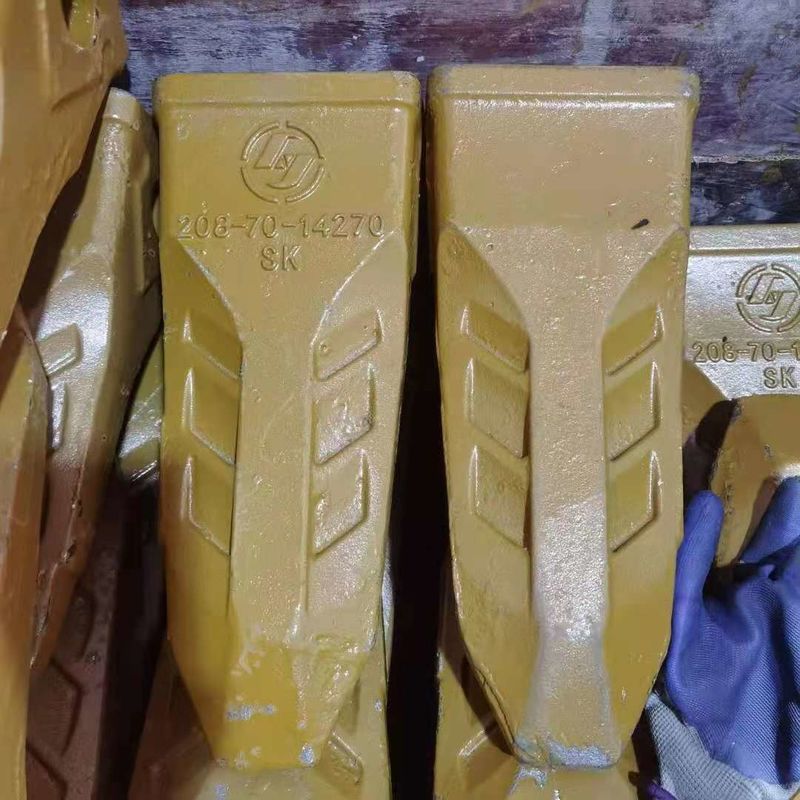 Adaptador de dente de balde de escavadeira e placa de lâmina melhor preço e dente de balde duro