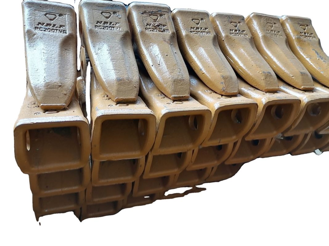 Peças de balde de escavadeira forjada Dentes e adaptador para EX100-2 Max Jaw Opening 500