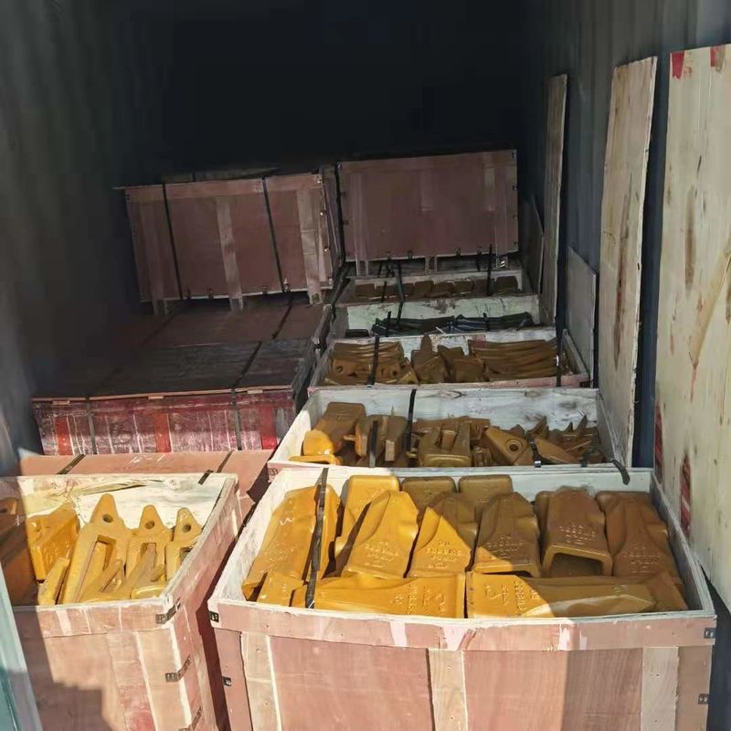 Dentes e adaptadores para escavadeiras e fechaduras de material forjado para barras de dentes de baldes para cat330