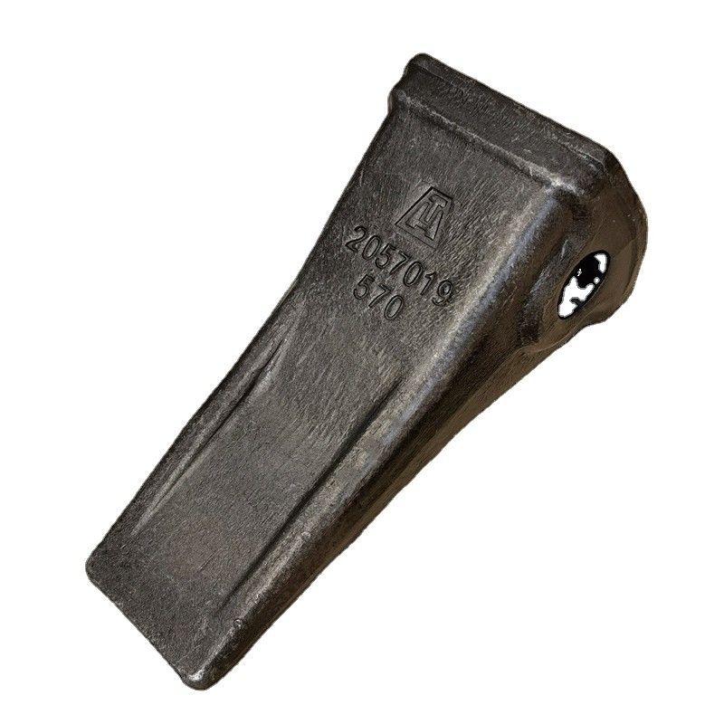 Dentes de balde de escavadeira de ferro forjado rígido PC200 2057019570 Dentes de balde de adaptador