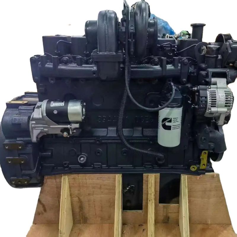 6BT5.9 Motores de escavadeira completos 6BT5.9-6D102 Motor a diesel Assy para Cummins