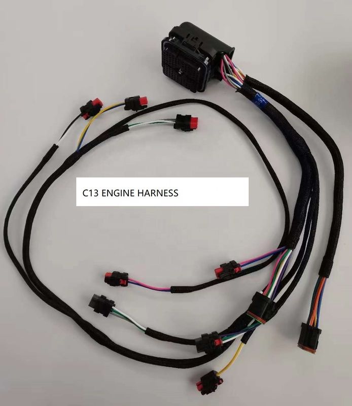 Linha de escavadeira C6.4 C13 345d C4.4 345B 117-2763 145-0176 Arnês de fiação do motor
