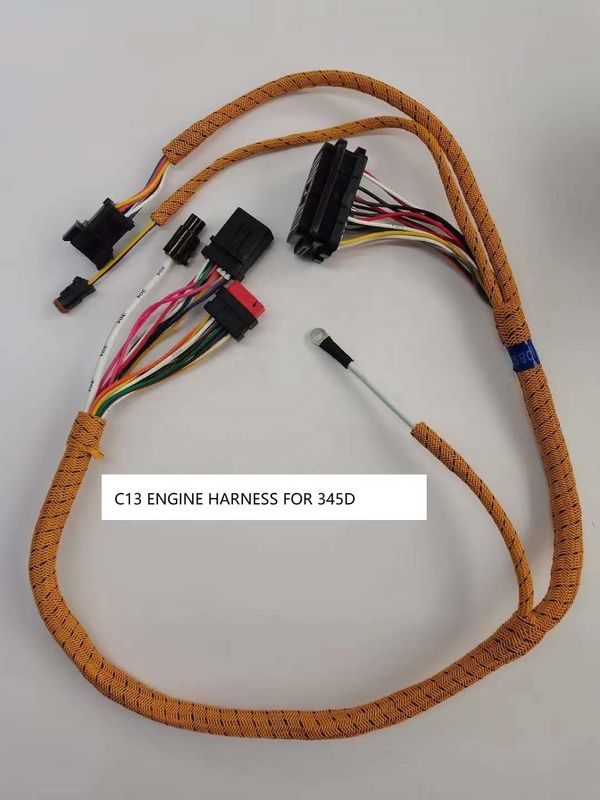 Linha de escavadeira C6.4 C13 345d C4.4 345B 117-2763 145-0176 Arnês de fiação do motor