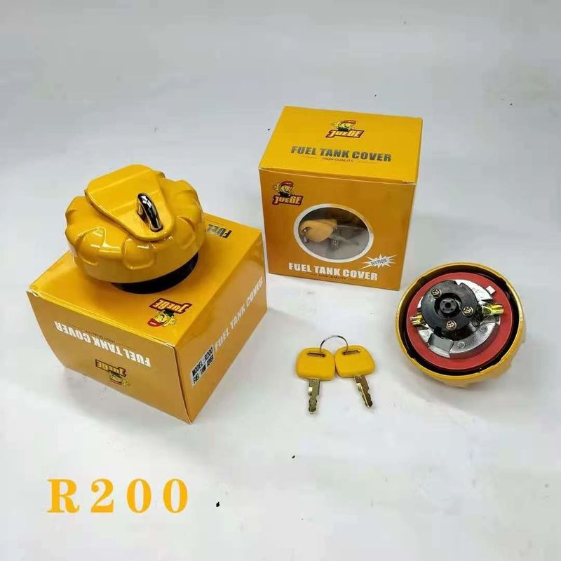 Capa do tanque de combustível da escavadeira amarelo 7X-7700 349-7059 3497059 7X7700