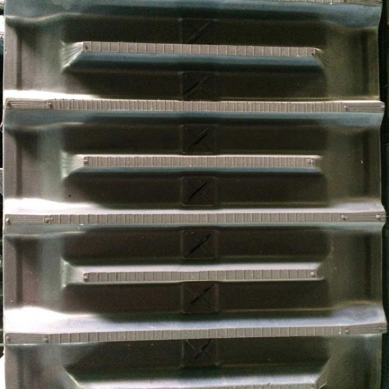 Pads de pista de borracha de 450 mm/600 mm para PC30 PC40 PC45 PC60 PC75