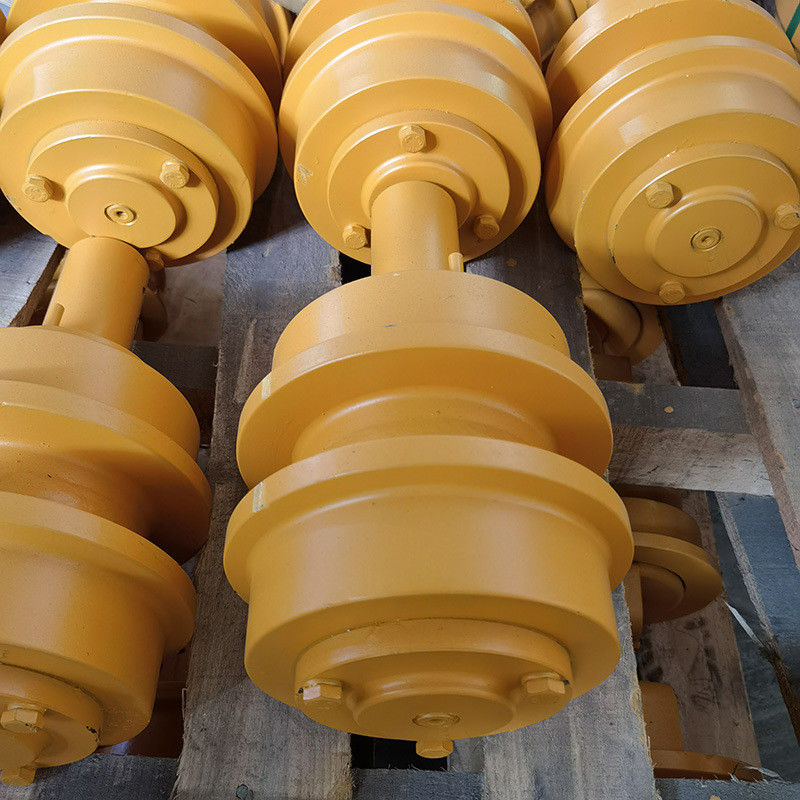 Mini Excavator PC55 Carrier Roller Top Carrier Roller Upper Roller For Komatsu Crawler Excavator Peças do trem de pouso