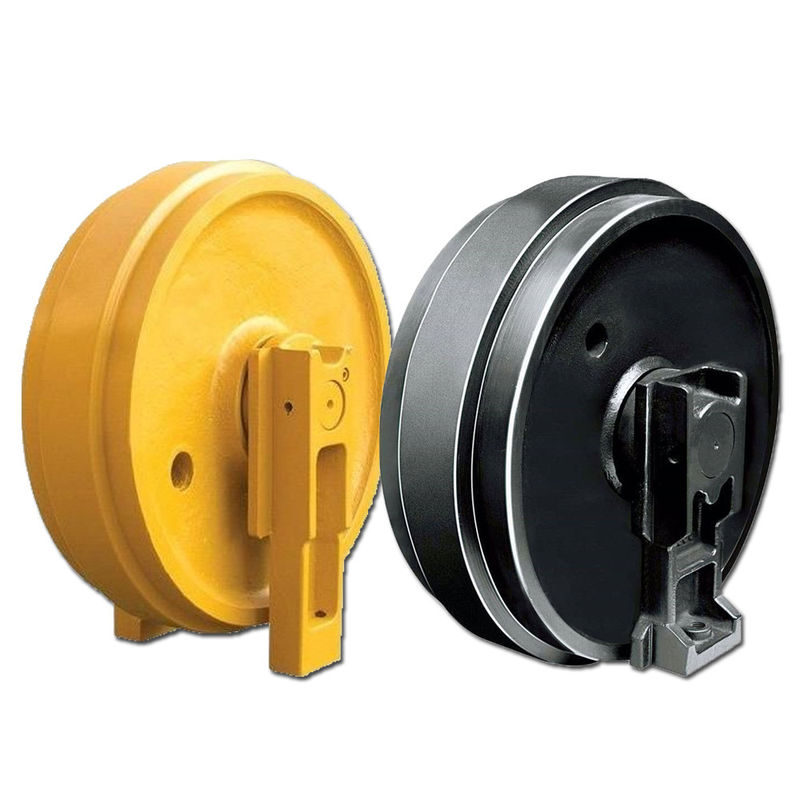 Assy para mini-excavadoras, rodas de escavadeiras, peças de borracha, idler js220 pc20 pc60 pc200 pc300 ex120-2 js220
