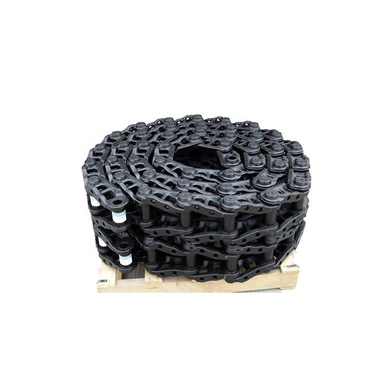 Excavadoras de aço Linha de trilho Linha de trilho de aço Linha de trilho de montagem Chain Track Shoes Peças de carroceria