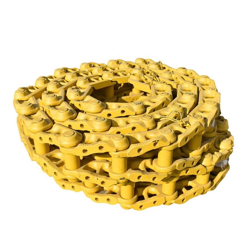 Excavadoras de aço Linha de trilho Linha de trilho de aço Linha de trilho de montagem Chain Track Shoes Peças de carroceria