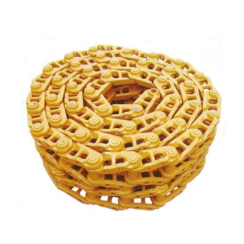 Excavadoras de aço Linha de trilho Linha de trilho de aço Linha de trilho de montagem Chain Track Shoes Peças de carroceria