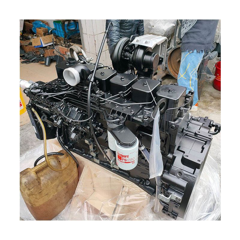 Motor Cummins QSB6.7 6D107 usado para escavadeiras PC200-8/PC210-8/PC220-8/PC240-8