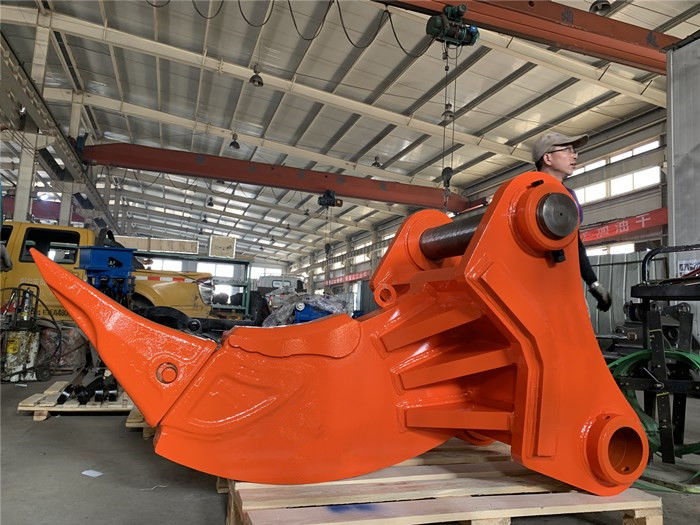 Customizado por fabricantes chineses Excavatores Construção Máquinas Peças Dentes únicos mini-excavatores arrancador de raízes