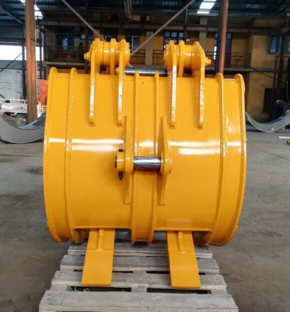 Excavadora de fábrica Raquetes de limpeza de terra 1 - 100 toneladas Excavadora Raquete Q345 / NM400