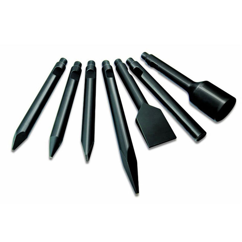 Peças de escavadeira, quebra-martelas hidráulico de rocha, cinzel em bruto, cinzel hidráulico de 68 mm, cinzel ferramenta de cunha, 135 mm, 140 mm