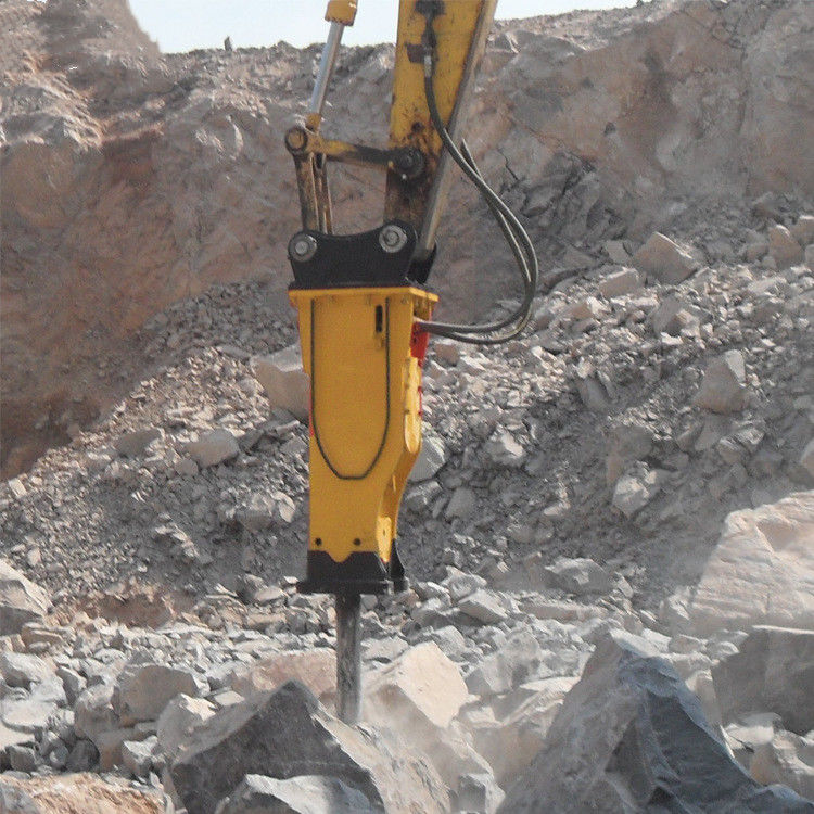 Construção de escavadeiras Concreto Demolição de rocha Marteladora de marteladores Demolição de brocas Hyundai Marteladora hidráulica