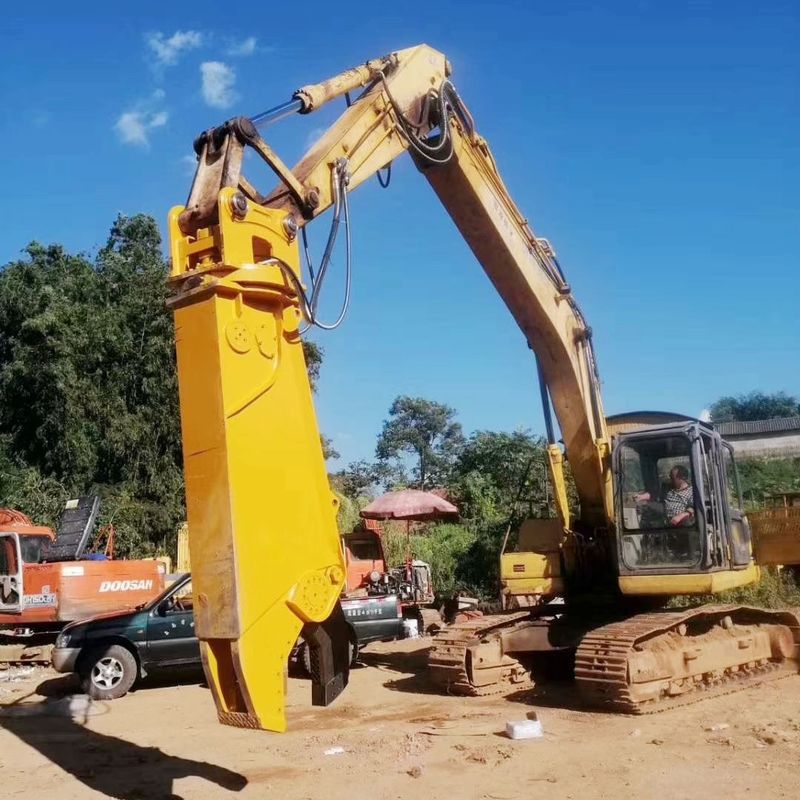 Excavadora Excavadora hidráulica Alligator Scrap Shear Demolição Shear Shear de aço Usado para Excavadora C324