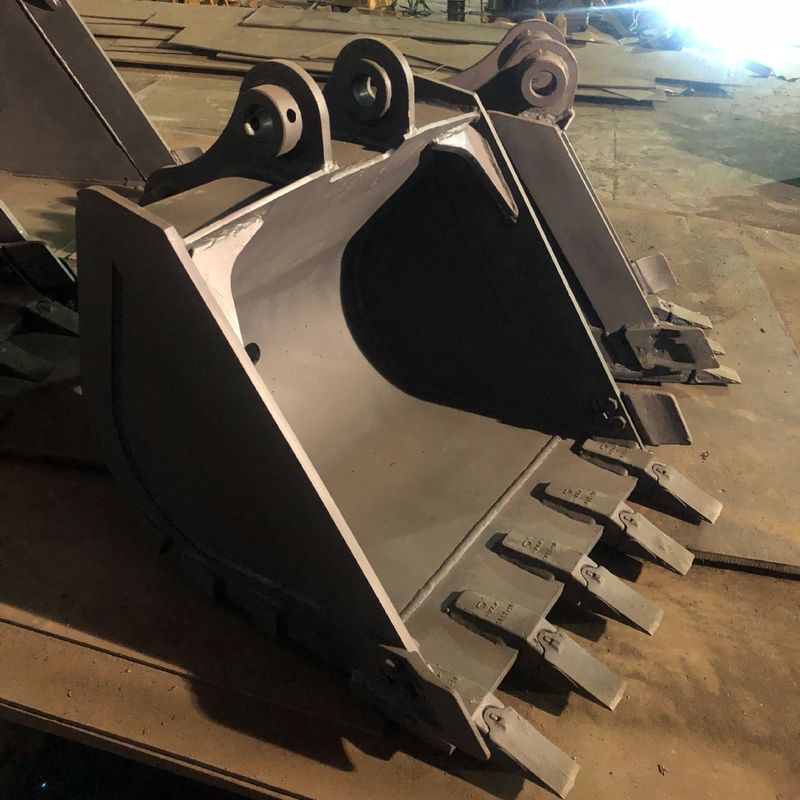 EC55B Excavador Rock Bucket Q355B Heavy Duty Excavator Bucket para Escavação de lama