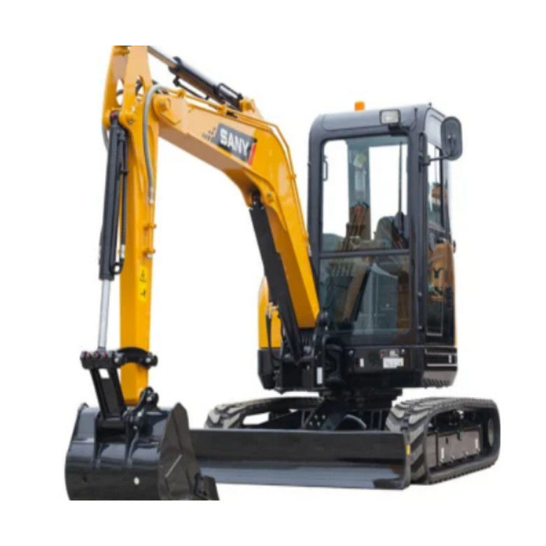 Excavadora mini utilizada para trabalhos florestais SY16C SY18C SY26U SY35U SY50U Mini Excavadora de rastreamento