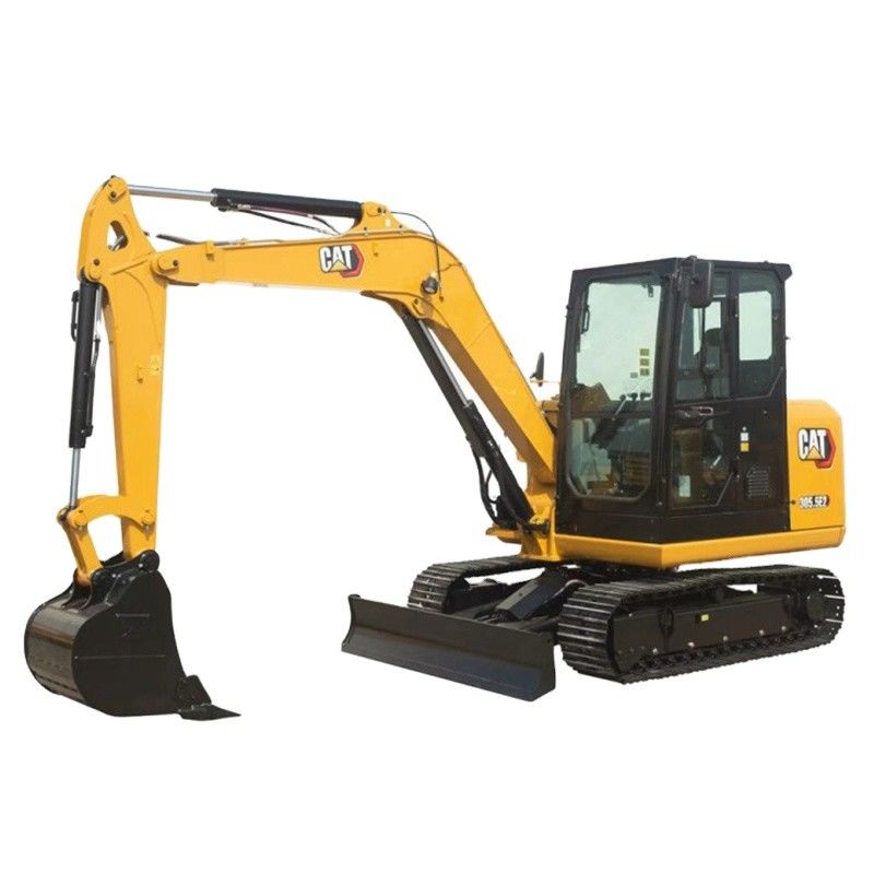 Cat 305.5E 5 toneladas Excavadora usada Excavadora hidráulica Mini Excavadora de retroescavadeira