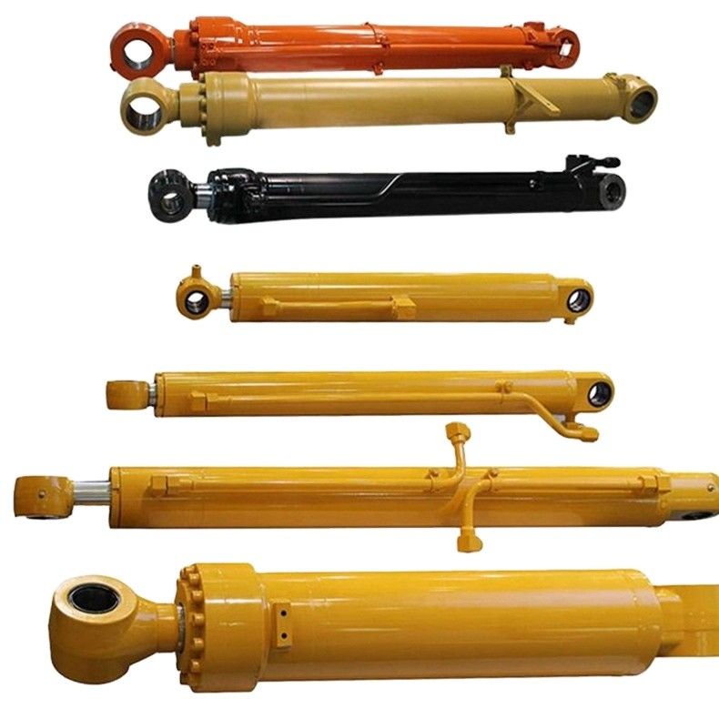 PC200 PC300 PC400 PC600 Excavador Boom Stick Boom Arm Bucket cilindro de óleo hidráulico