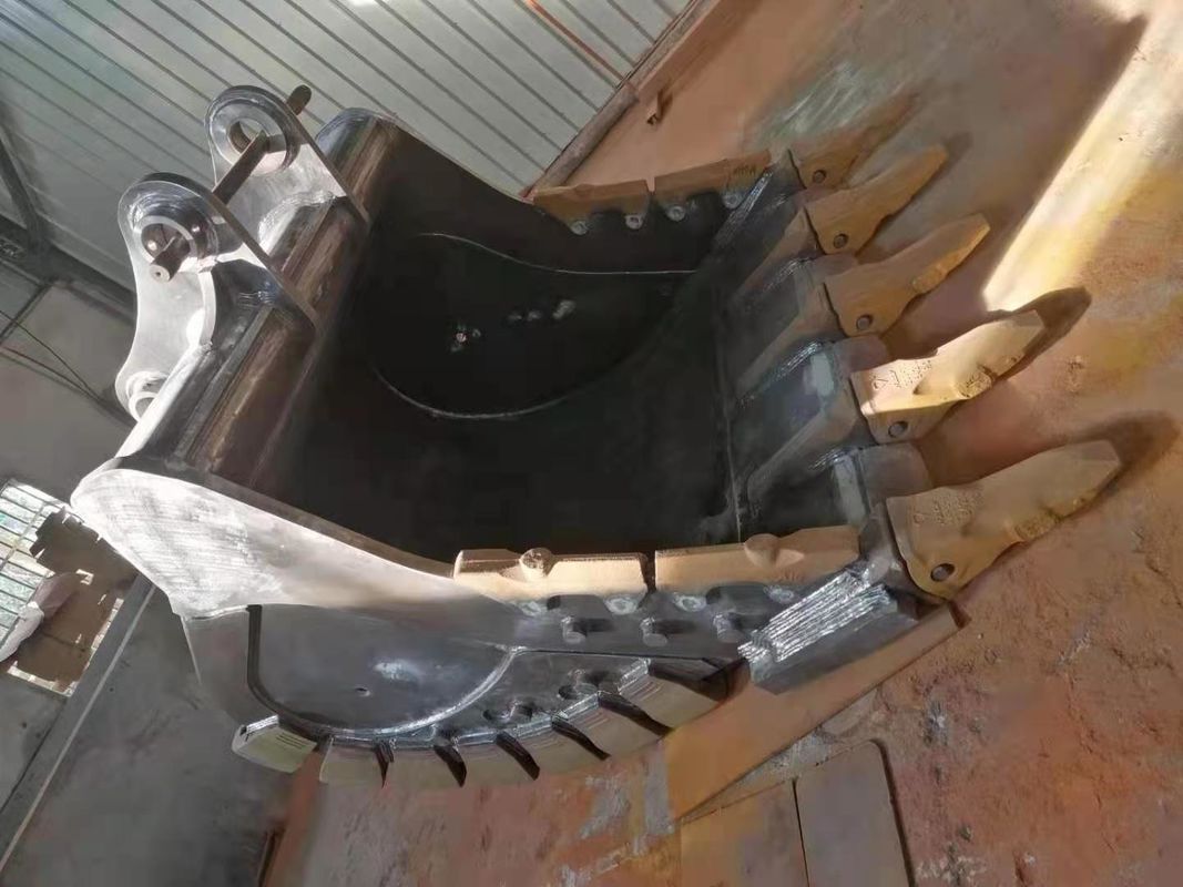 EC55B Excavador Rock Bucket Q355B Heavy Duty Excavator Bucket para Escavação de lama