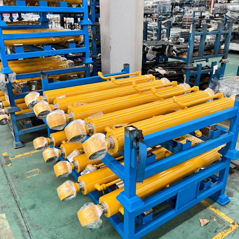 Excavadora Hidráulica Boom Cylinder Arm Cylinder Bucket Cylinder Usado Para Komatsu Kobelco Excavator