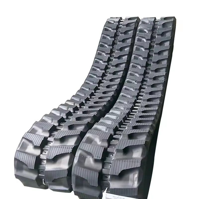 Peças de escavadeira de qualidade personalizada sistema de trilhos de borracha barata 180x60x37 pequenas trilhas de escavadeira de borracha