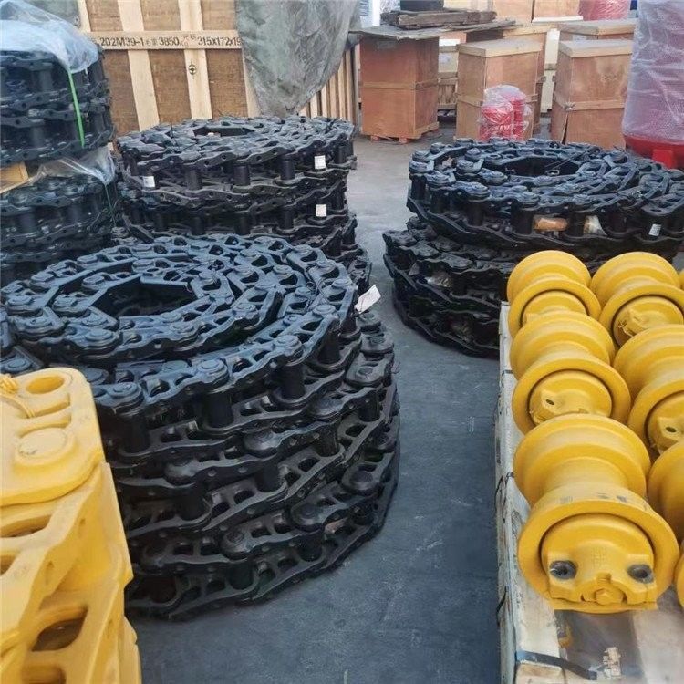 Peças de escavadeira zx270 peças sobressalentes CAT345 CAT350 CAT450 montagem de cadeia de trilhos peças de carroceria ligação de trilho