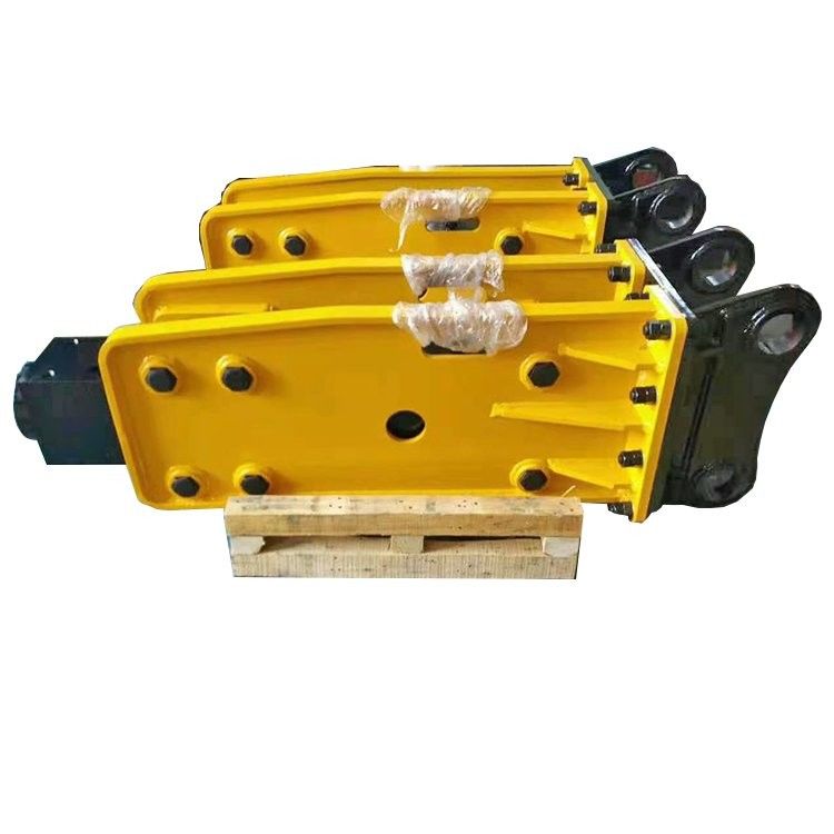 Pega-excavadora martelo de empilhamento hidráulico de 75 mm martelo de pedra de quebra cinzel usado para escavadora