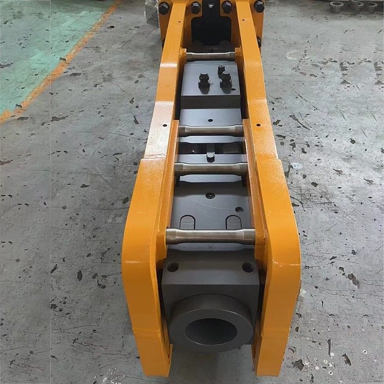 Pega-excavadora martelo de empilhamento hidráulico de 75 mm martelo de pedra de quebra cinzel usado para escavadora