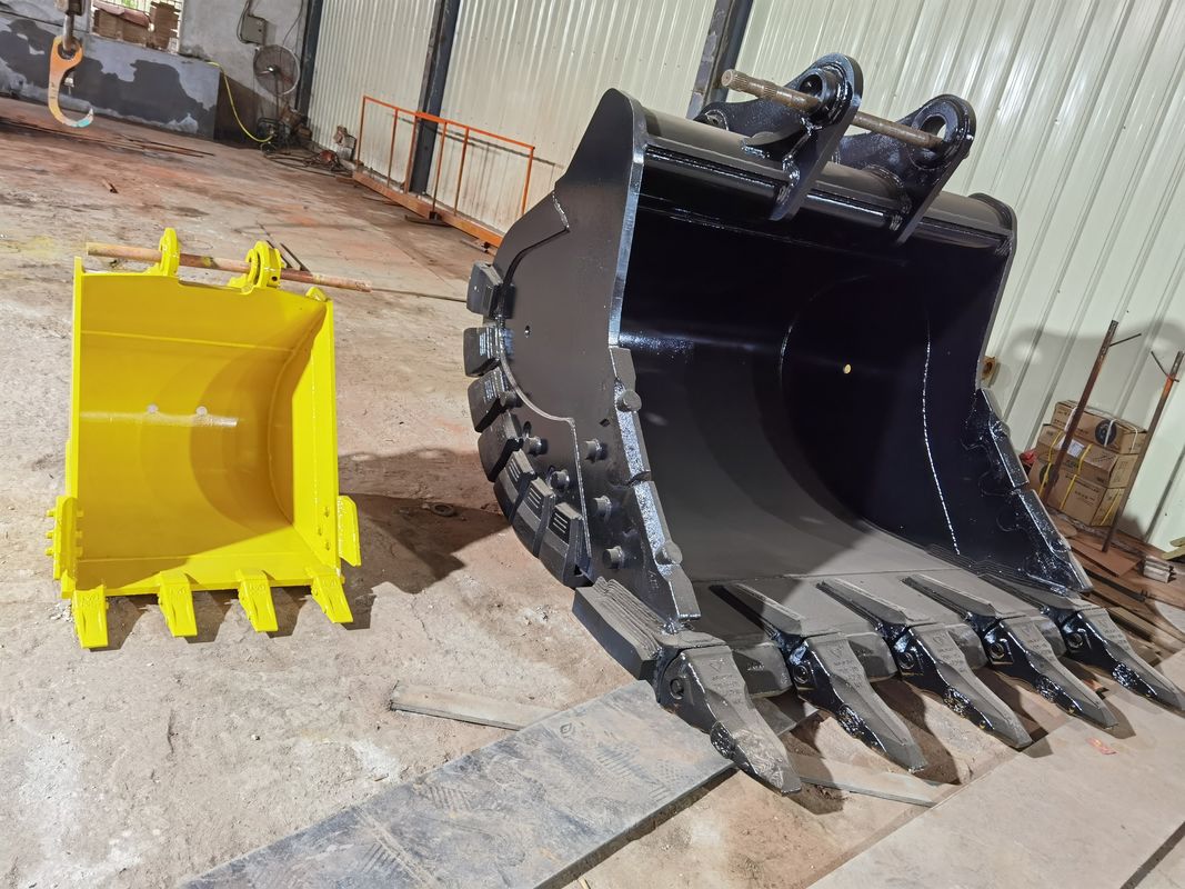 Excavadora personalizada balde de escavação de rocha pesado Q355B para 20T - 50T Excavadora Backhoe