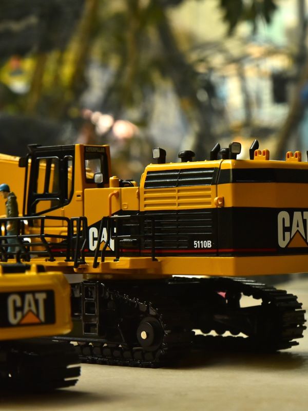 Carter CAT5110B grande coleção de escavadeira modelo de engenharia veículos juntos simulação de metal ornamentos de peça de mão