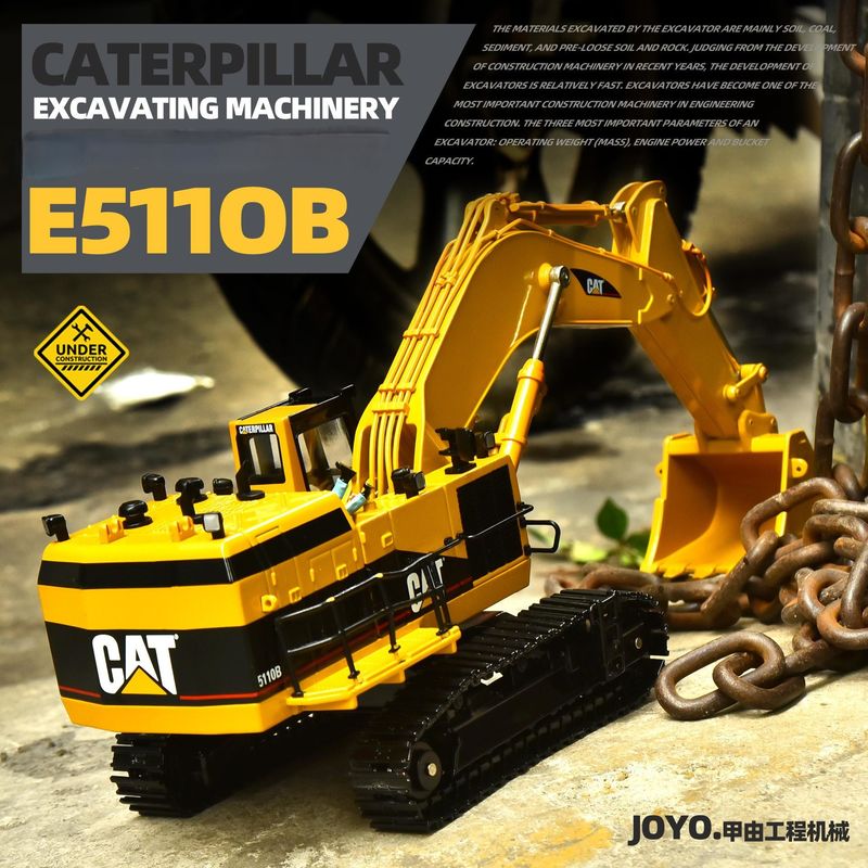 Carter CAT5110B grande coleção de escavadeira modelo de engenharia veículos juntos simulação de metal ornamentos de peça de mão