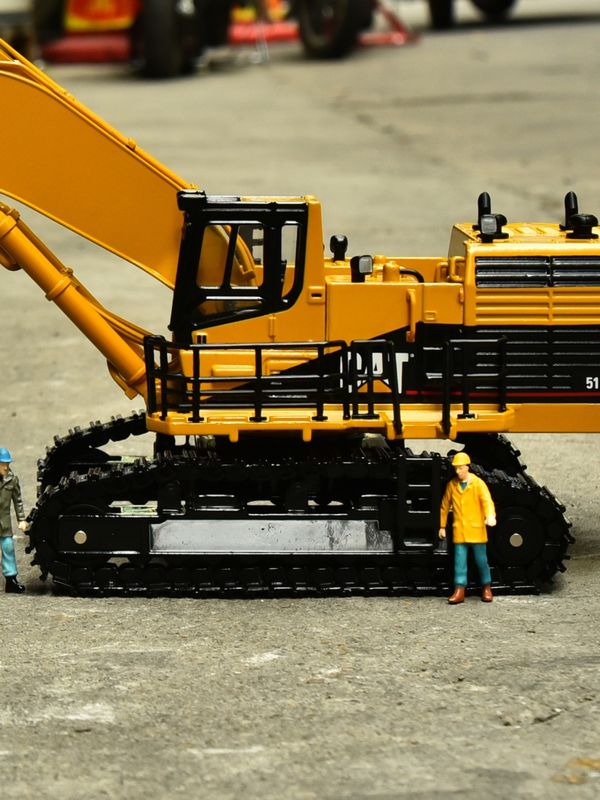 Carter CAT5110B grande coleção de escavadeira modelo de engenharia veículos juntos simulação de metal ornamentos de peça de mão