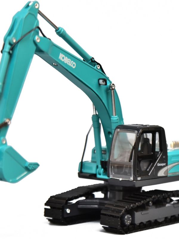 Modelo de escavadeira KOBELCO carro de liga de metal de simulação original Shinko SK200 decoração não brinquedos