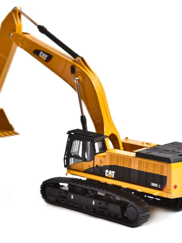 DM Carter CAT385C modelo de escavadeira de liga máquinas de engenharia simulação de automóveis ornamentação metálica